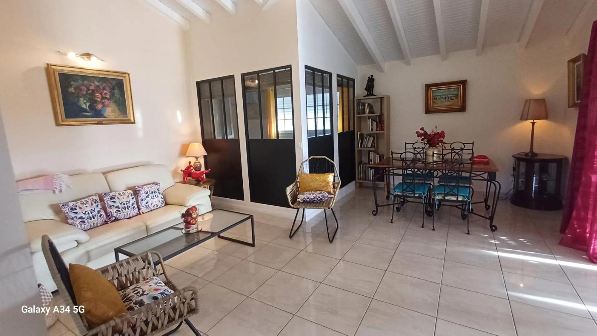 Villa Elegante A Saint Francois Avec Piscine Privee Toute L'Annee Exteriör bild